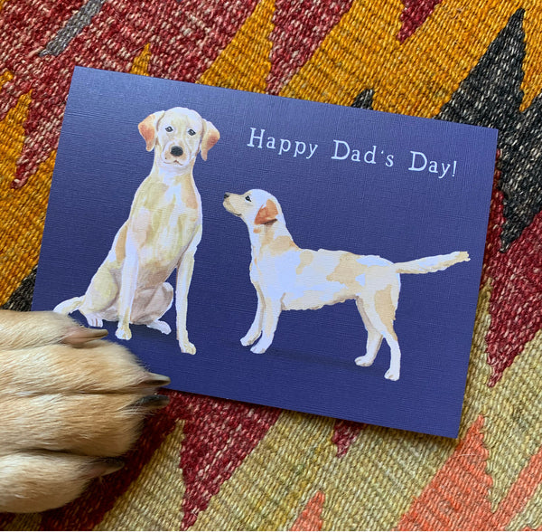 Doggy Dad's Day Card