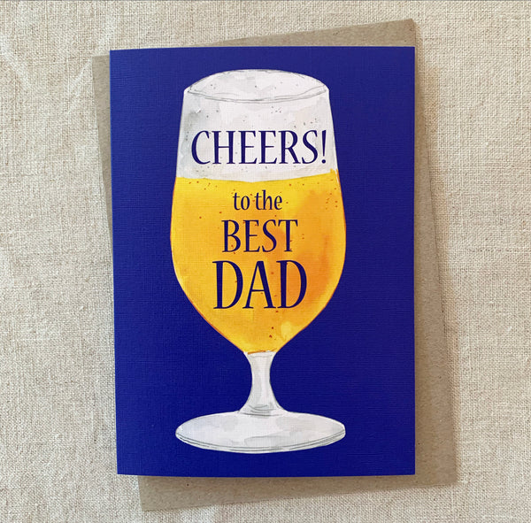 Cheers Dad's Day Card