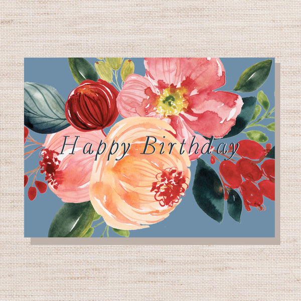 A6 Birthday Bunch Card