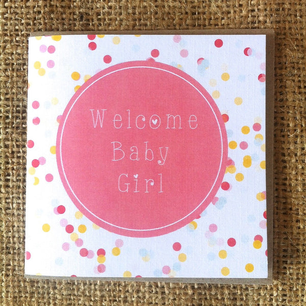 Petit Baby Girl Card