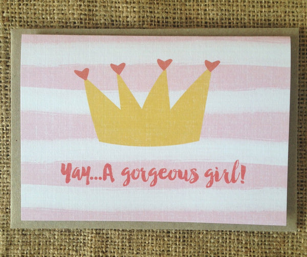 Yay.... A Gorgeous Girl Card