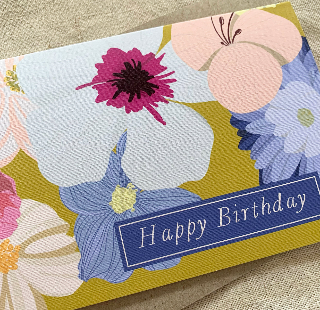 A6 Birthday Bouquet Card