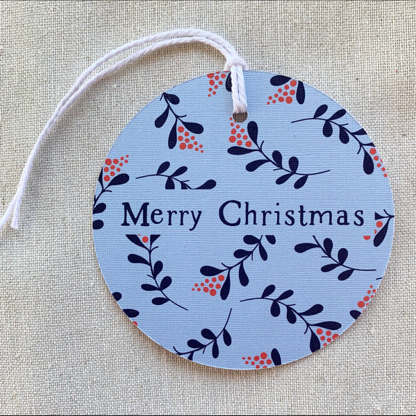 Christmas Berries Gift Tag- Individual