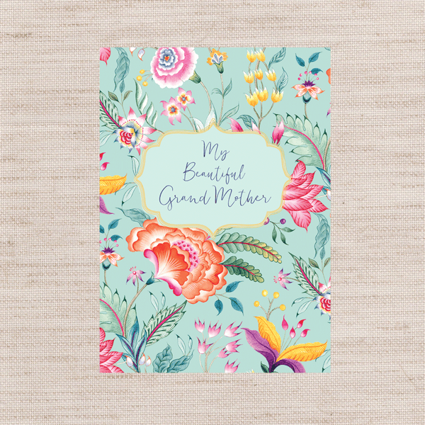 My Beautiful Grand Mother Card
