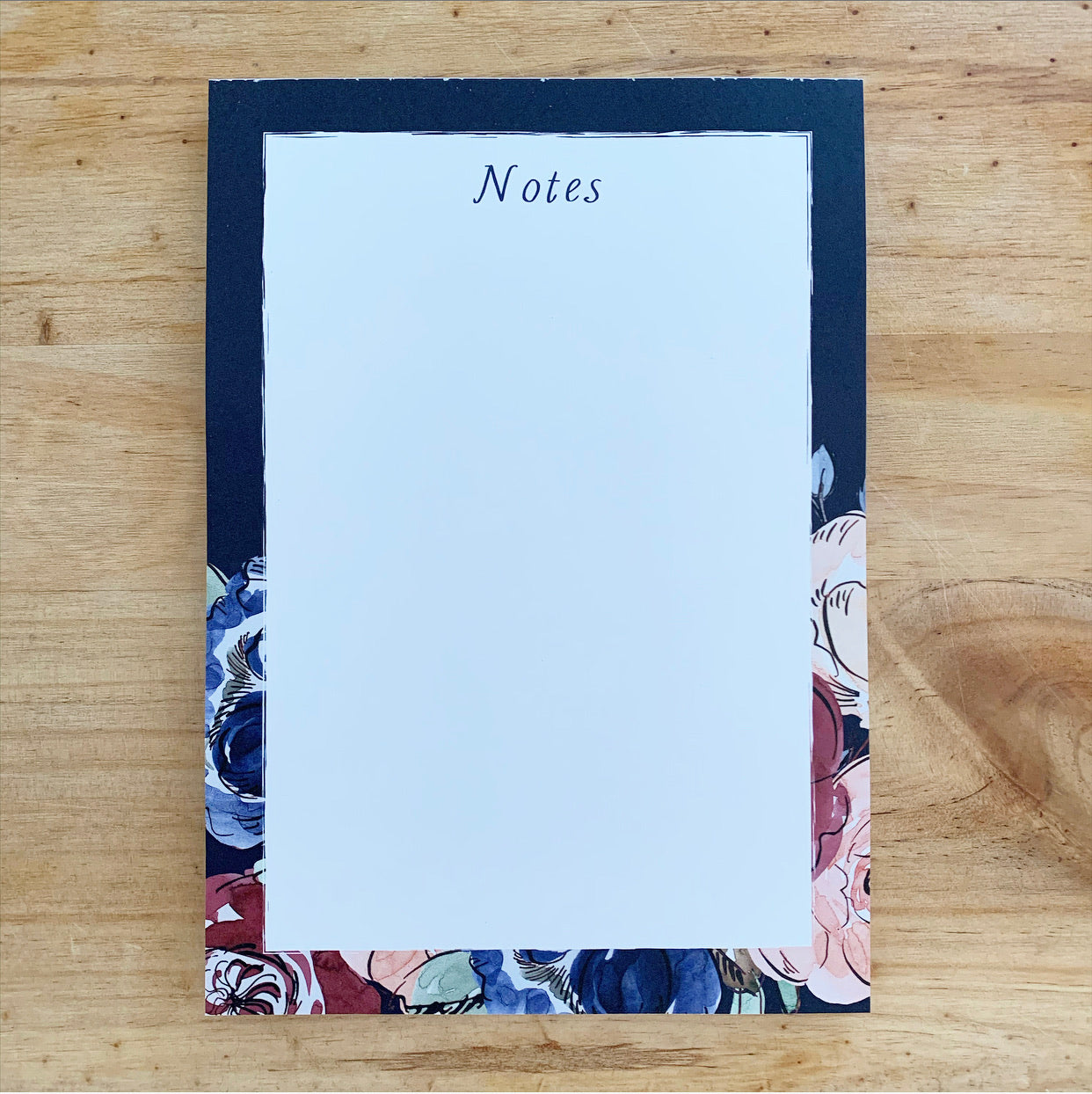 Rose 'Notes' A5 Notepad
