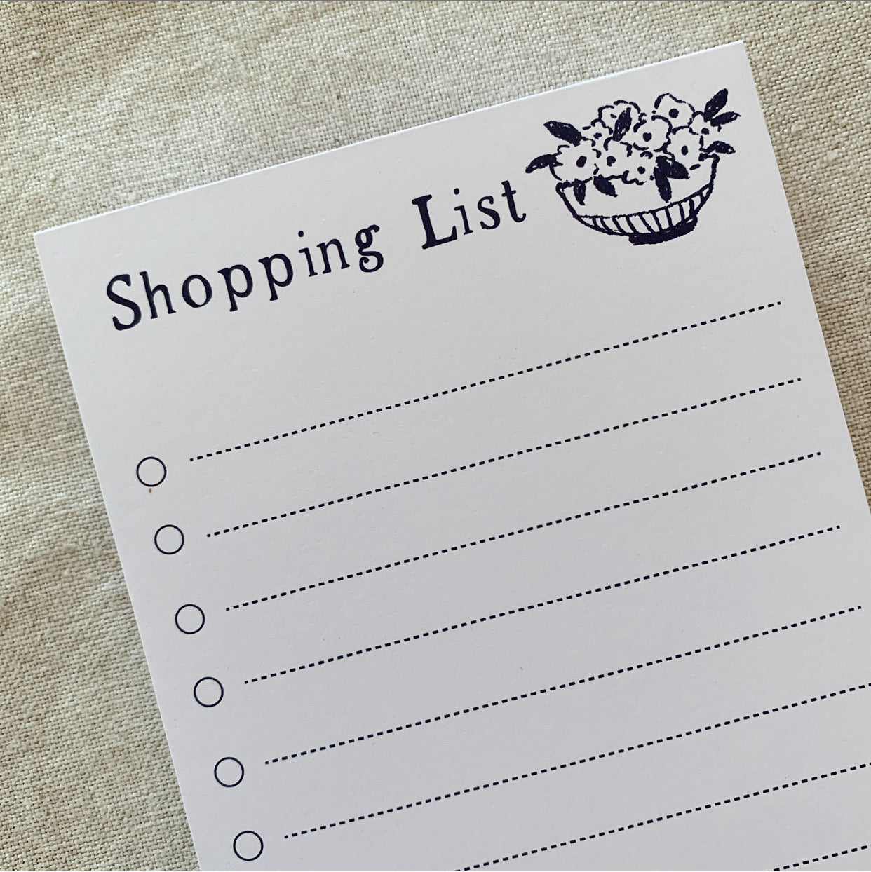 Market 'Shopping List' DL Notepad