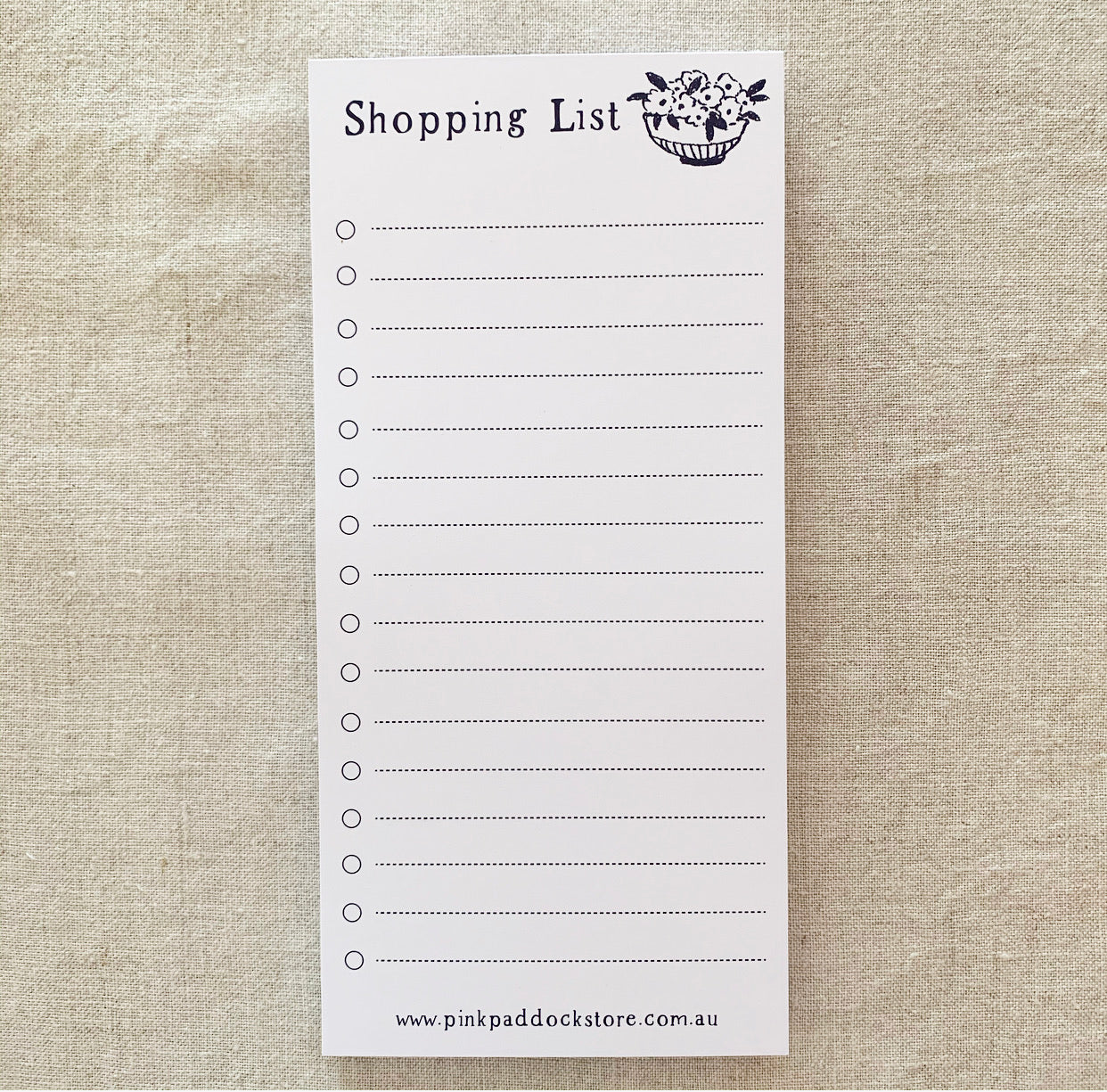 Market 'Shopping List' DL Notepad
