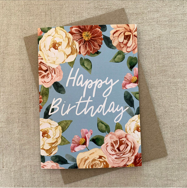 Birthday Rose Card