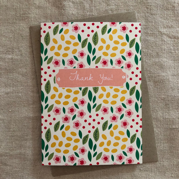 Thank You Spring Garden Card