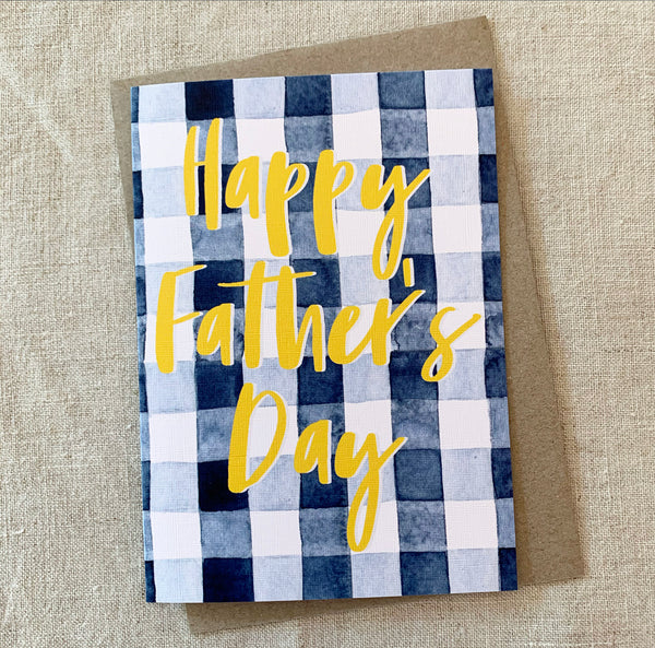 Father's Day Check Card