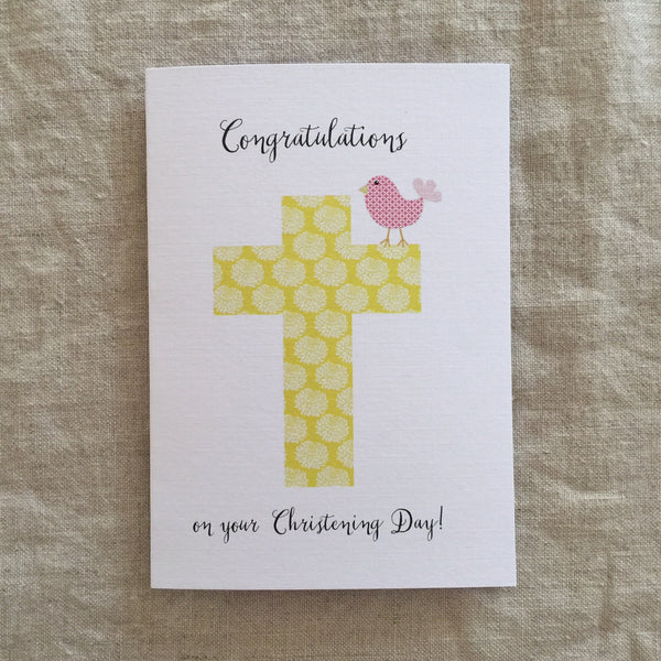 Girl's Christening Card