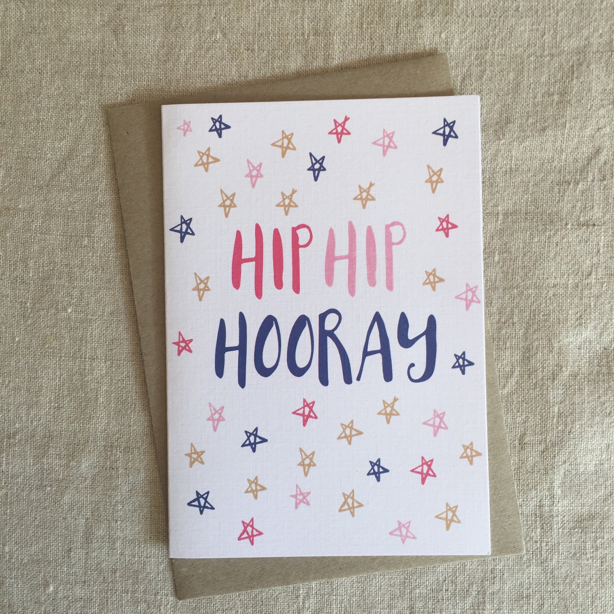 Hip Hip Hooray Star Card