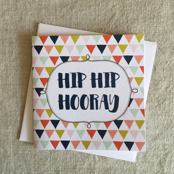 Petit Hip Hip Hooray Card
