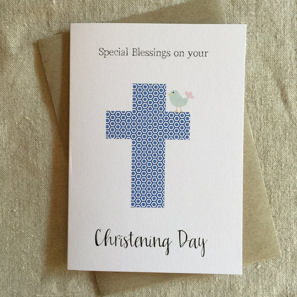 Boys Christening Card