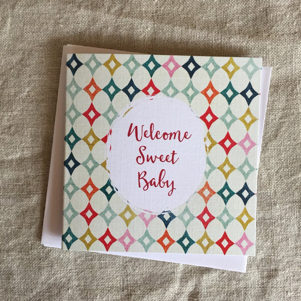 Petit Welcome Sweet Baby Card