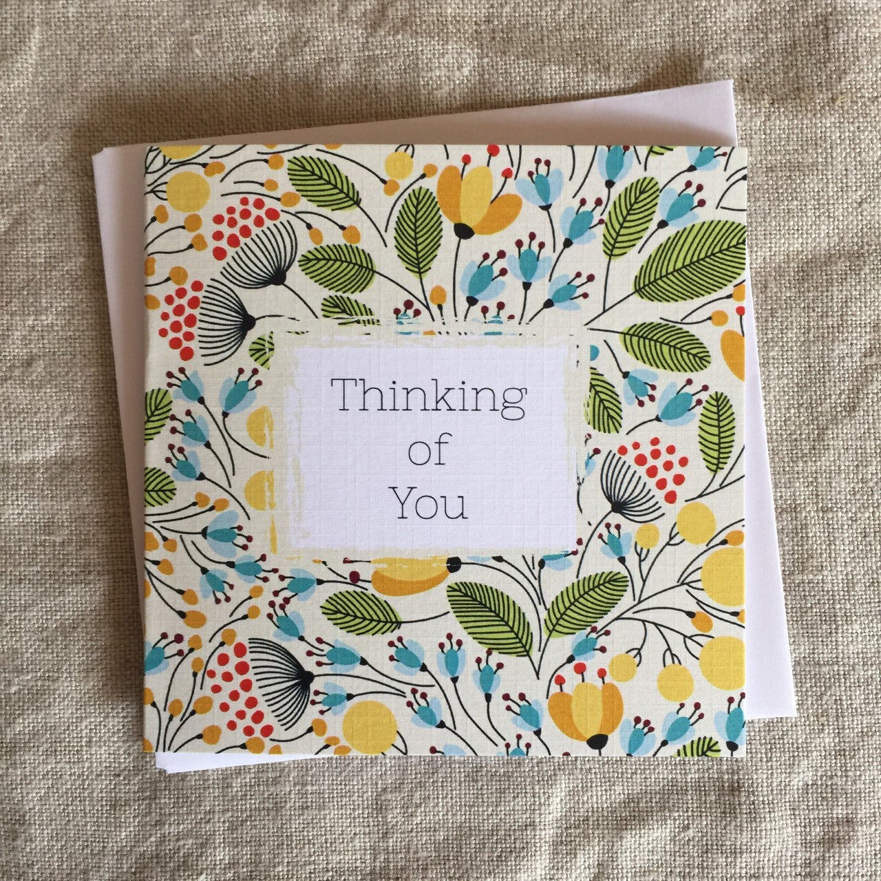 Petit Flowers Thinking of You Card