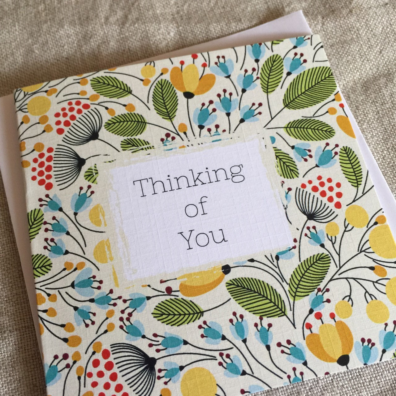 Petit Flowers Thinking of You Card